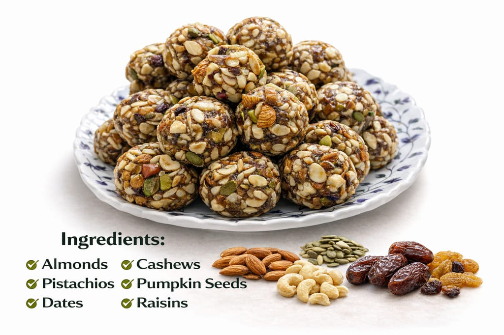 DRY FRUIT ENERGY BALL'S